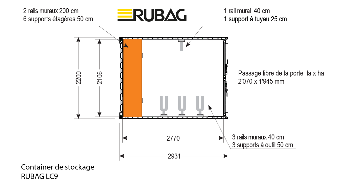 RUBAG Container LC