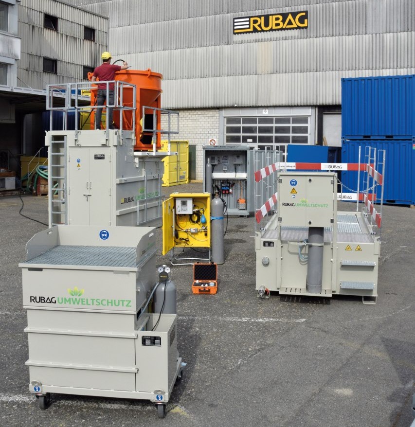 RUBAG Umweltschutz Neutralisationsbecken und Zubehör 
