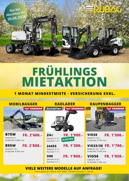 Titelblatt Flyer Mietaktion Frühling