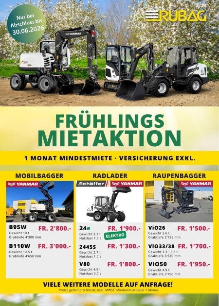 Titelblatt Flyer Mietaktion Frühling