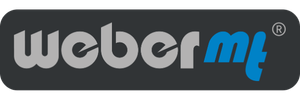 Weber MT Logo dunkelgrau