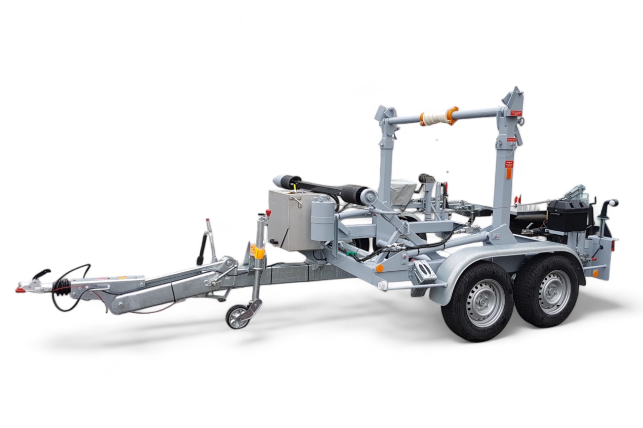 RUBAG cable drum trailer K2700 | RUBAG Construction