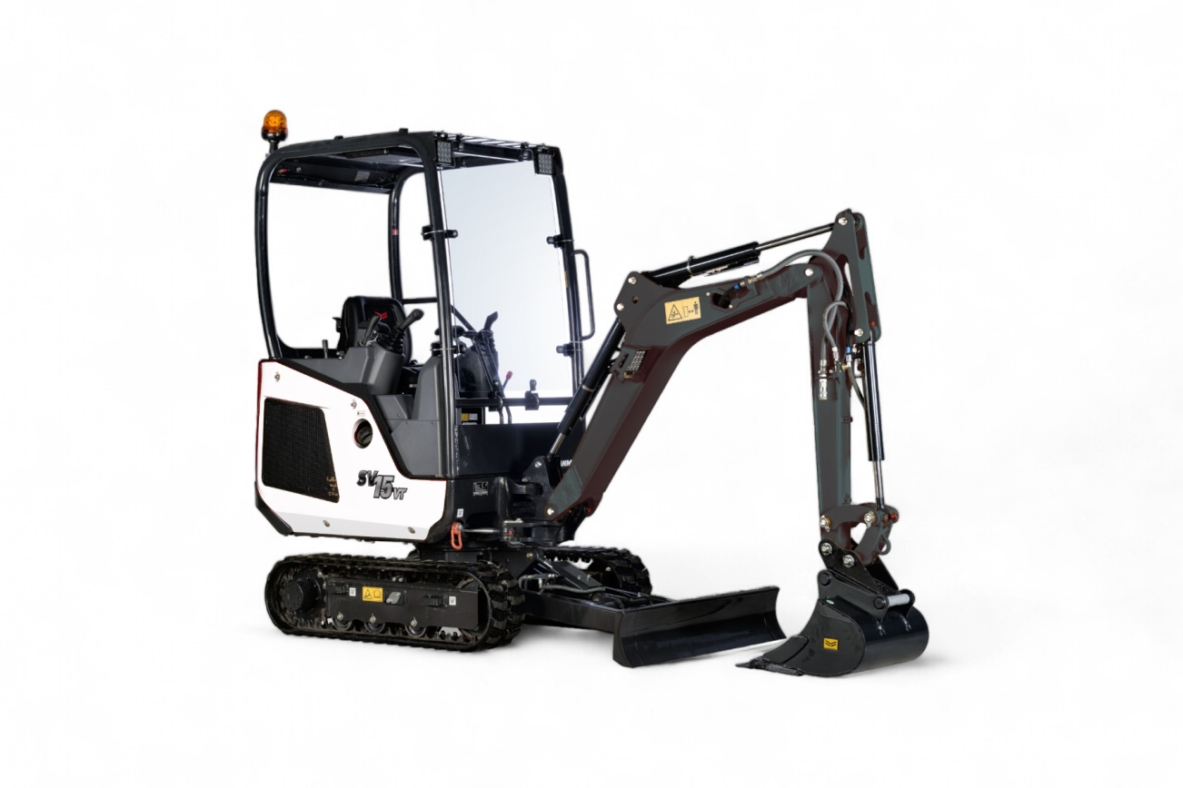 YANMAR SV15 mini excavator | RUBAG Construction machines