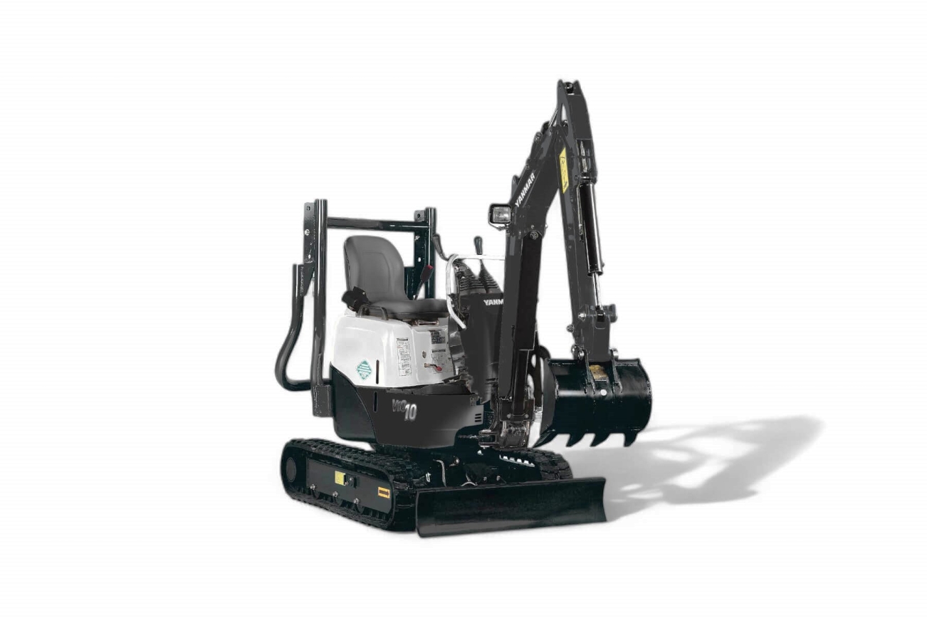 YANMAR ViO10 mini excavator | RUBAG Construction machines