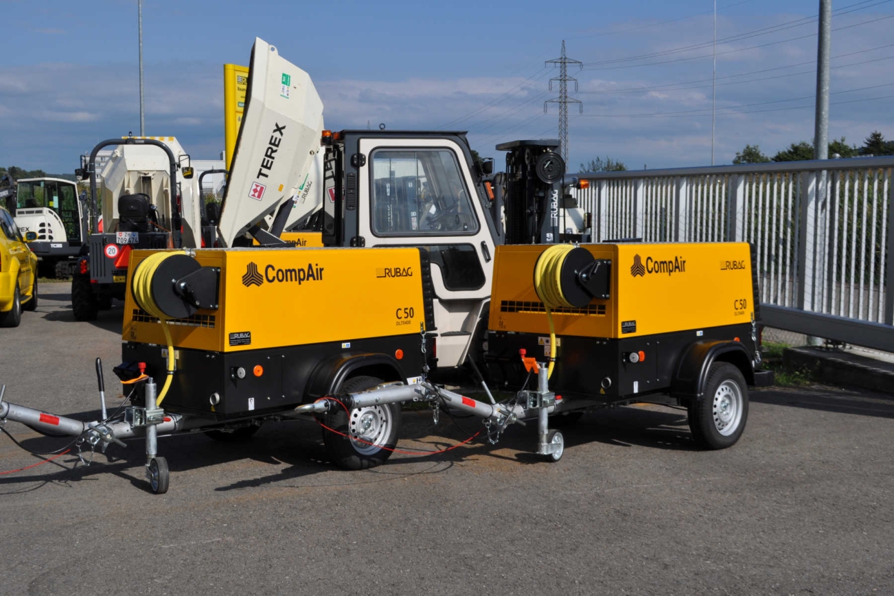 CompAir compressors C30 - C50 | RUBAG Construction machines