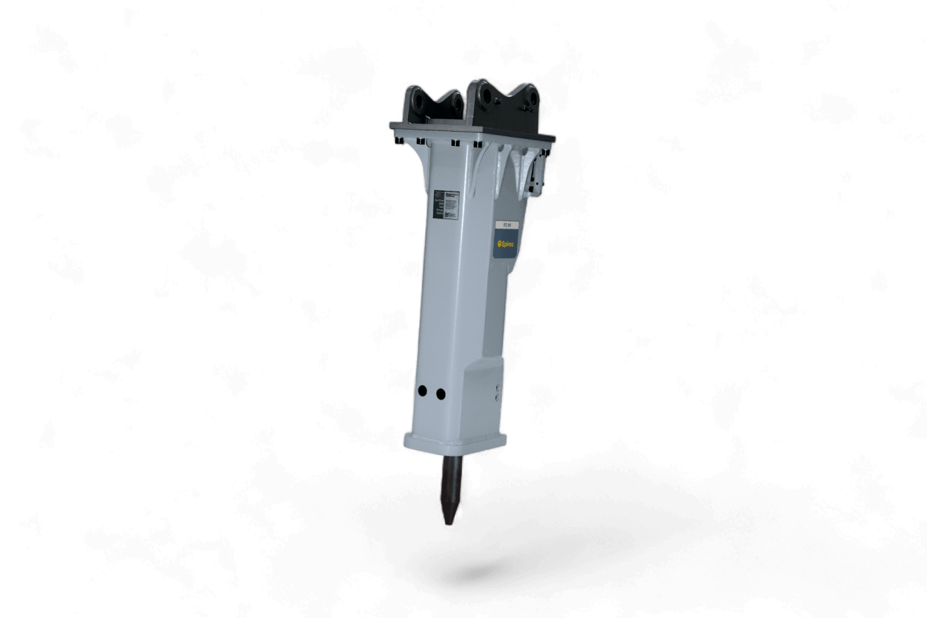Freisteller Epiroc Hydraulikhammer mit Schatten