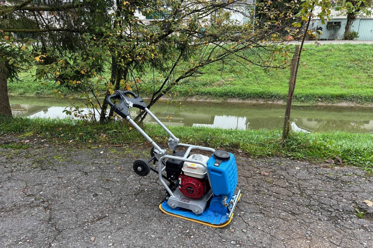 WEBER Einweg-Vibroplatte CF2 HD von oben