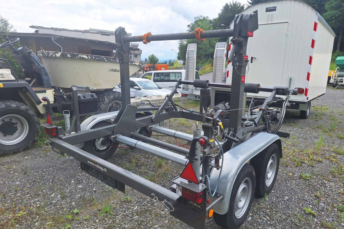 RUBAG Kabeltrommel-Anhänger K2700 von hinten rechts