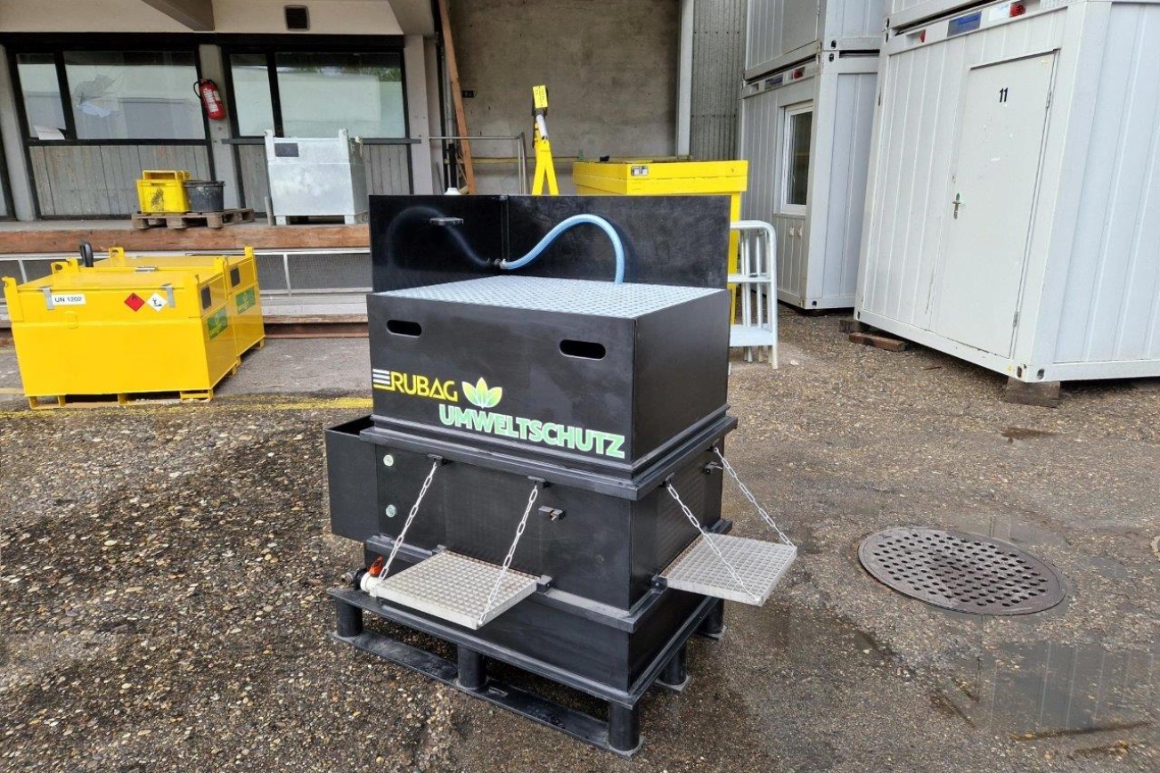 RUBAG Kombi-Waschbecken 0.3 m3 von vorne