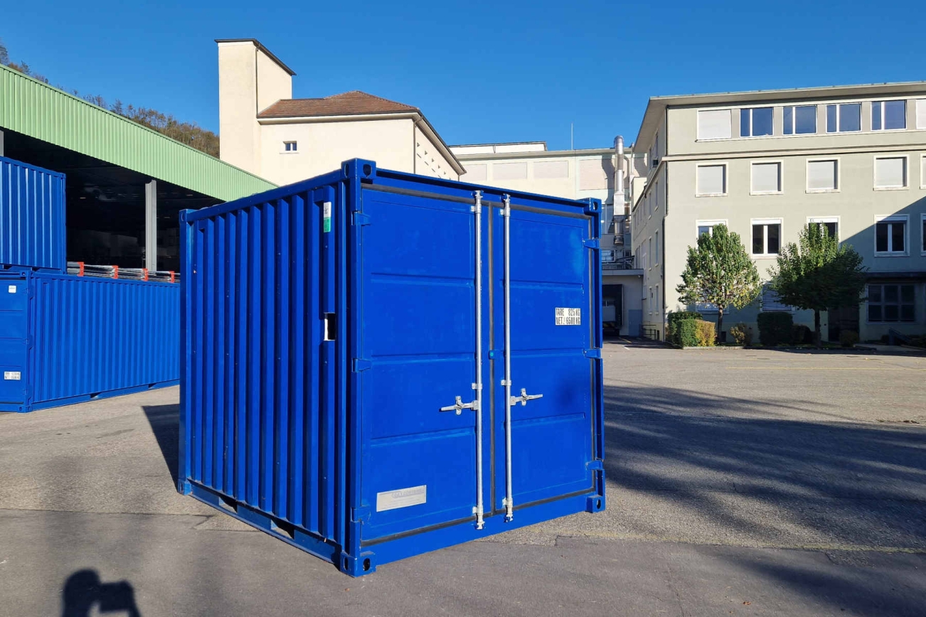 RUBAG Neutralisationscontainer LC10 von vorne