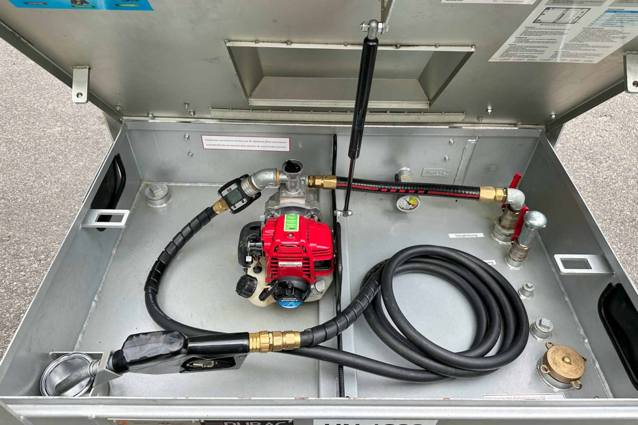 RUBAG TANK KUBUS 450 von innen
