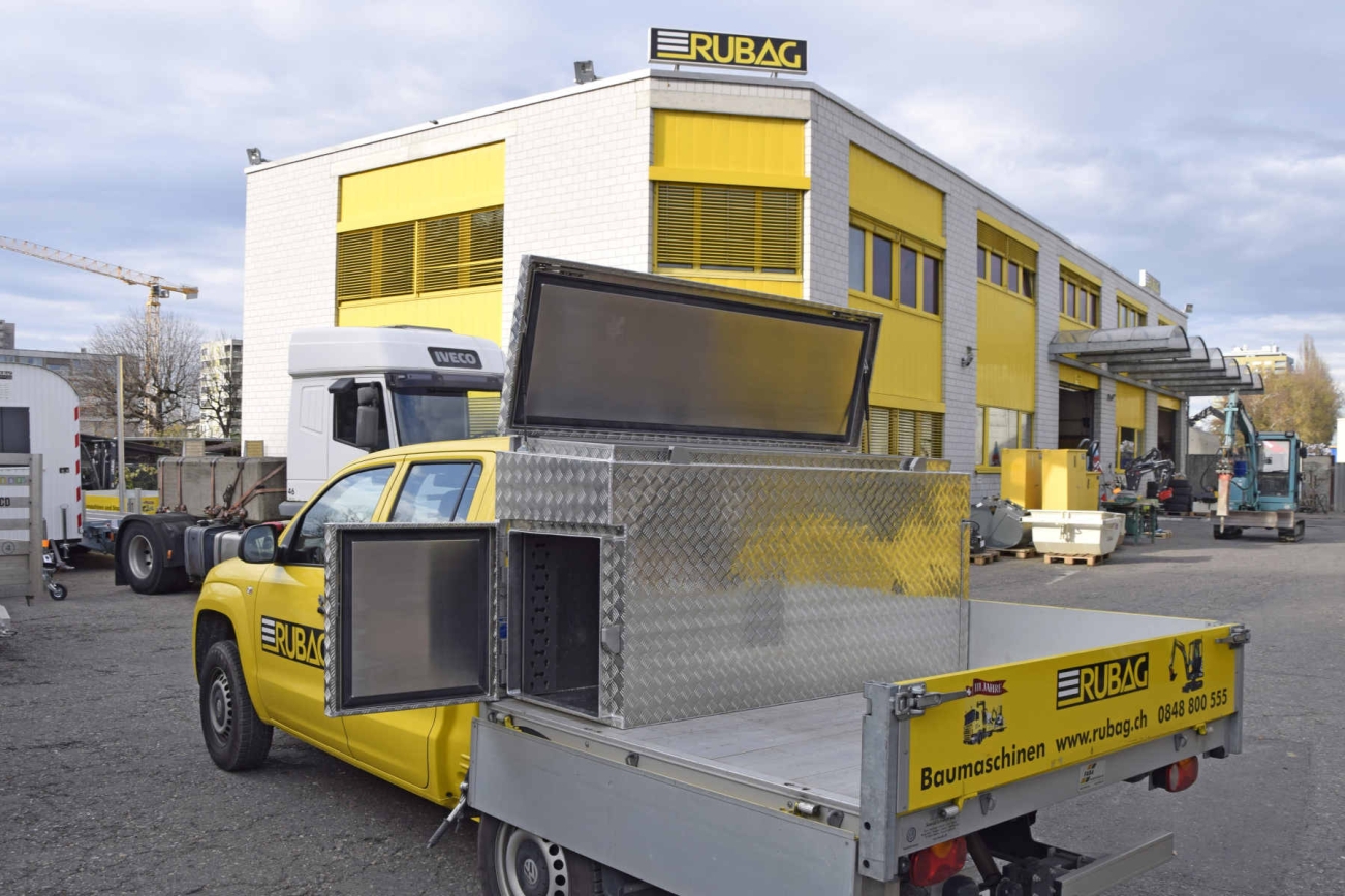 RUBAG Werkzeugkiste RC1650_Comfort auf Lieferwagen