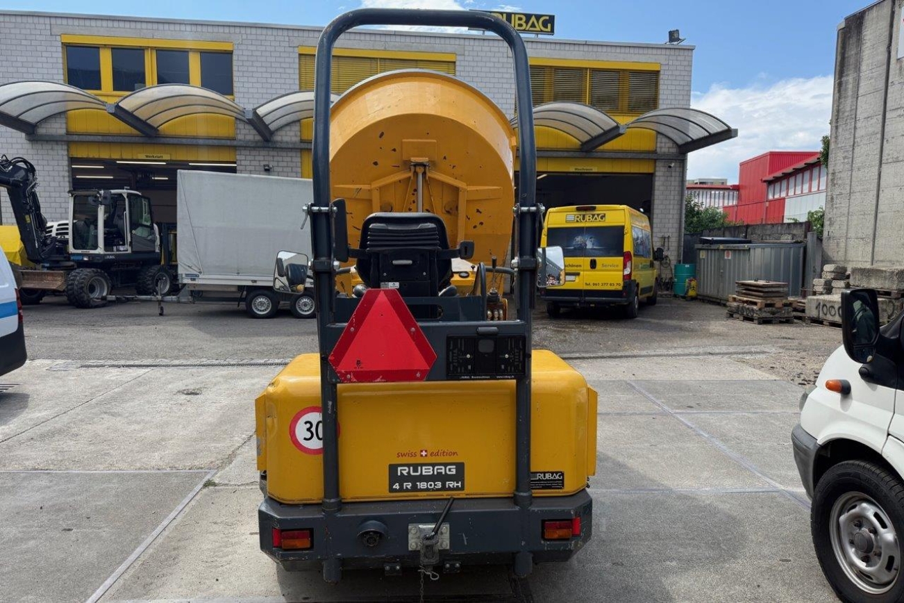 RUBAG Raddumper 4R1803RH von hinten