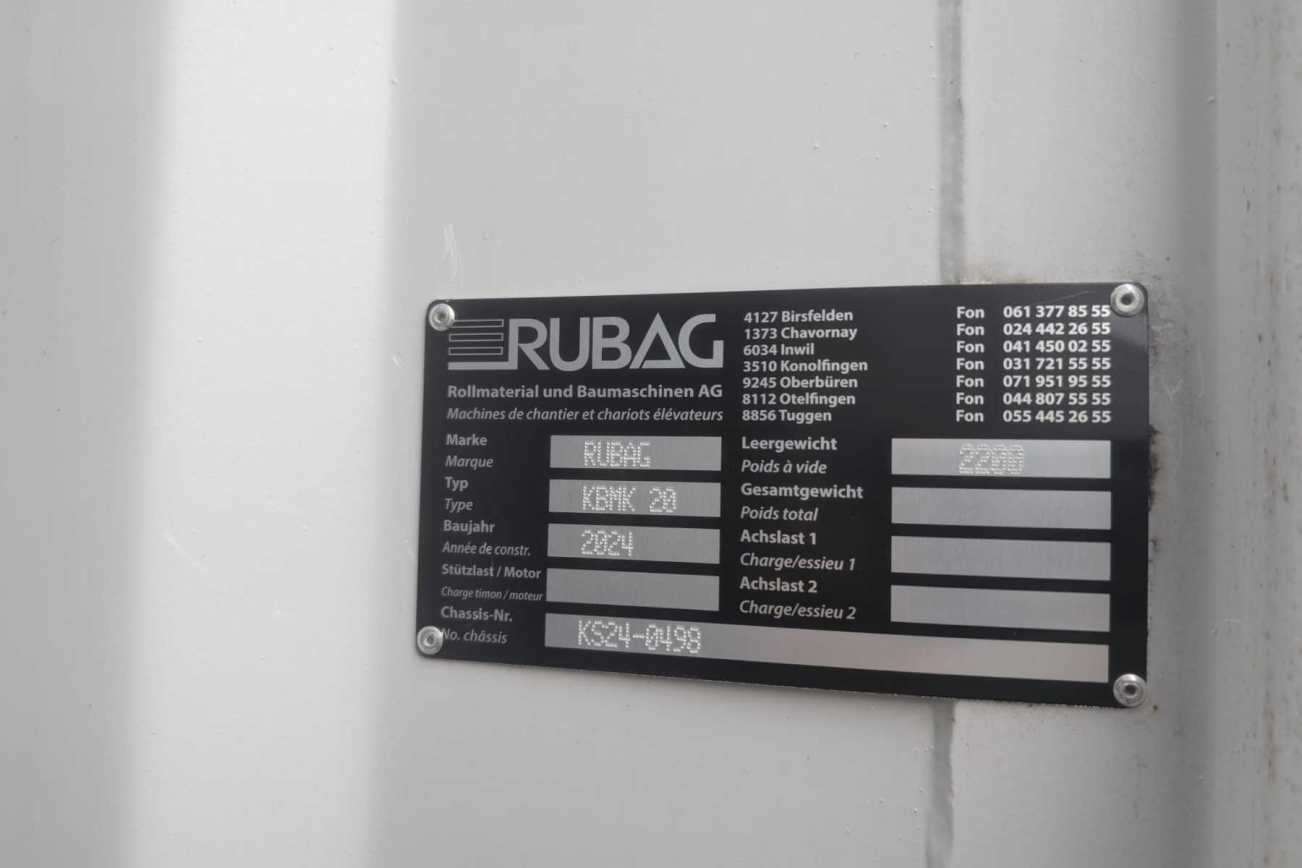 RUBAG Kombi Container Typ KBMK 20