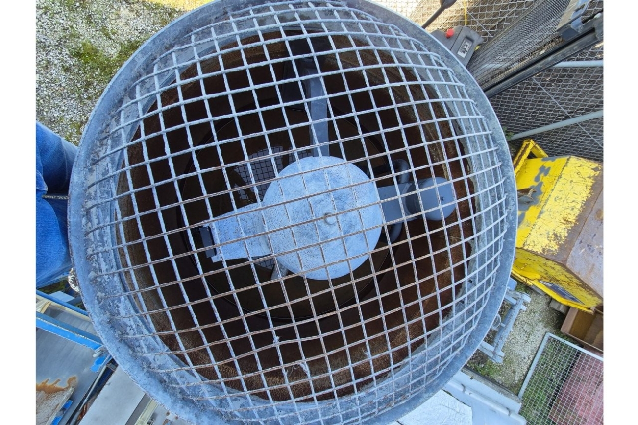 RUBAG Zwangsmischer RZ500 von oben Deckel geschlossen