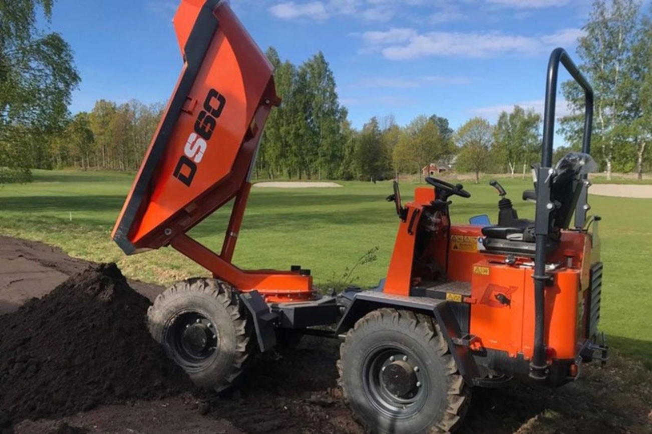 DAVINO Raupendumper DS60+ von der linken Seite