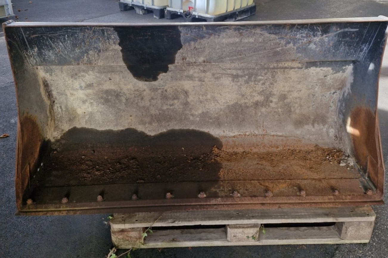 Ladeschaufel von vorne