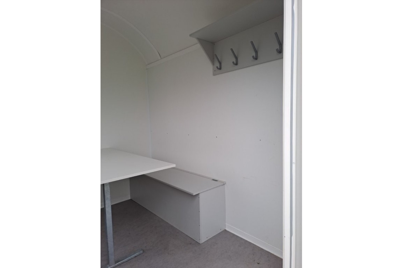 RUBAG Baustellenwagen AT400 von innen