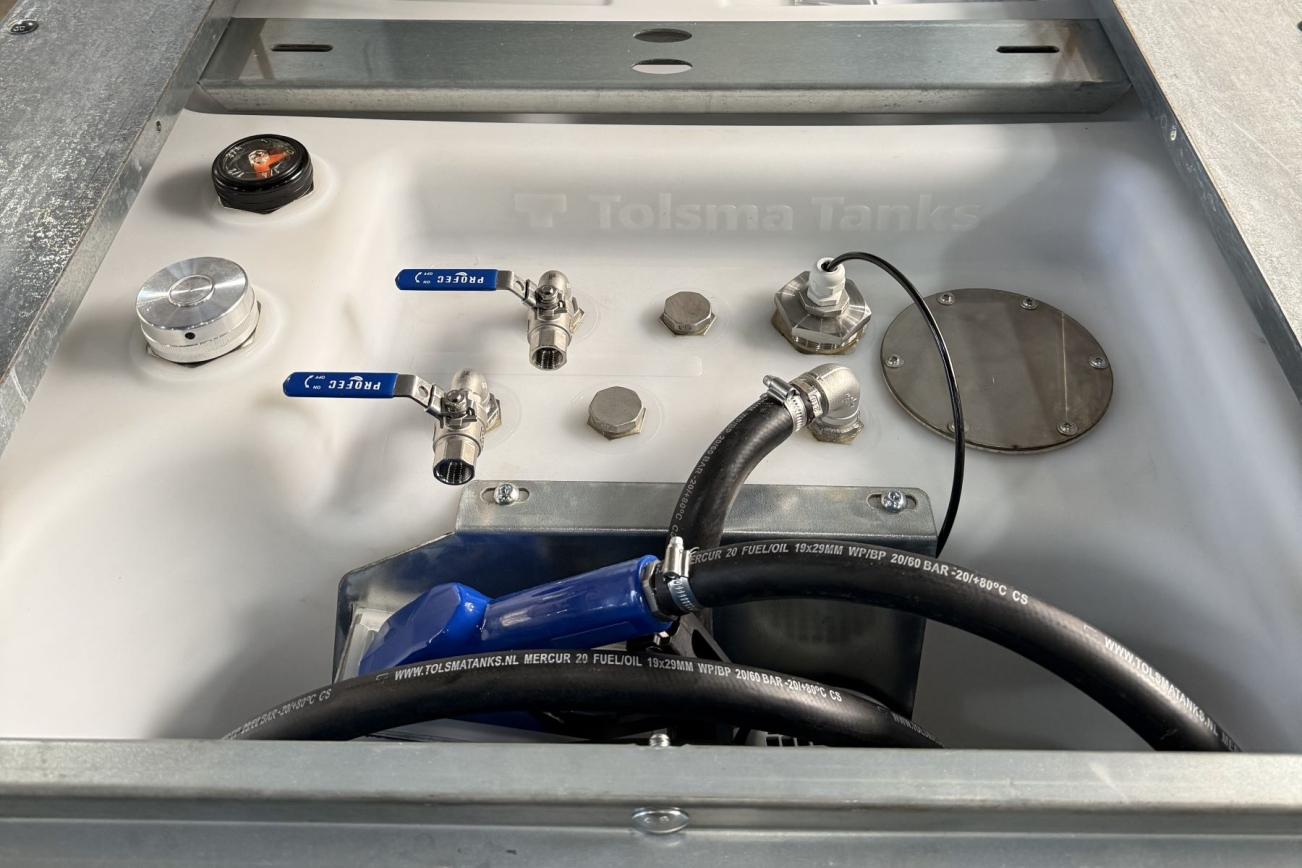 Innenansicht AdBlue Tank