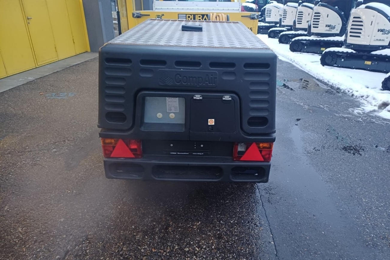 Compair Kompressor C20 SN 0170 von hinten