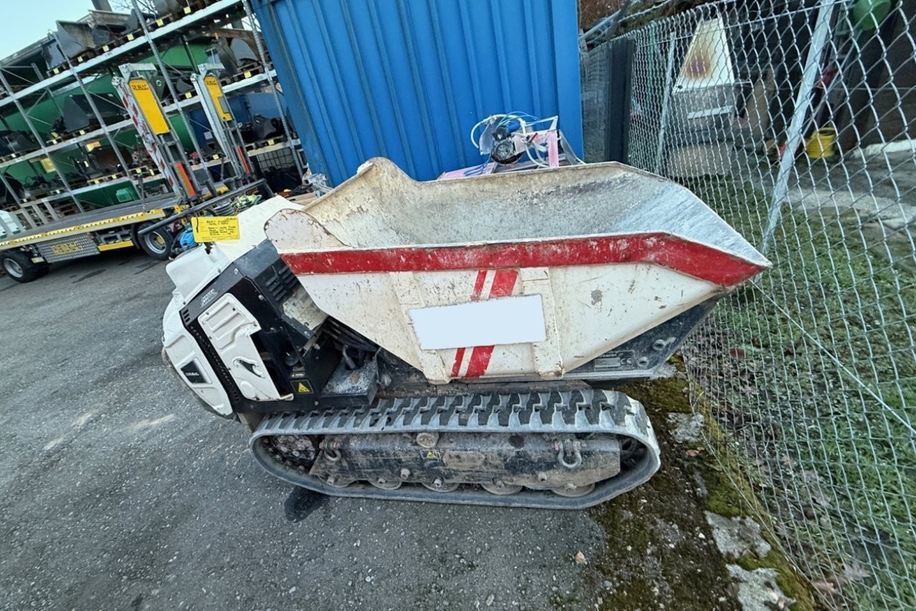 RUBAG Raupendumper RUKI1200-RIX von der rechten Seite