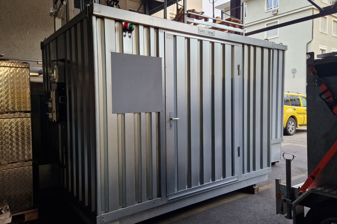 RUBAG Safetank 1000 von vorne