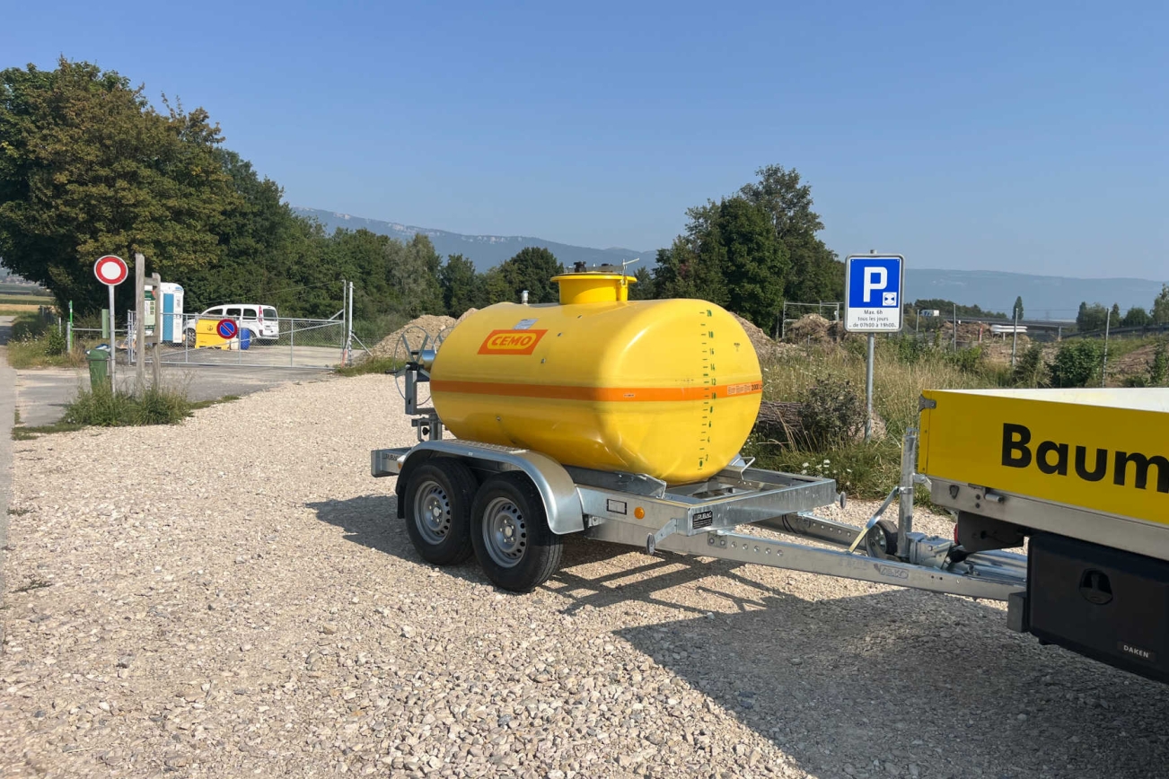 RUBAG Wassertankanhänger WT3535T3