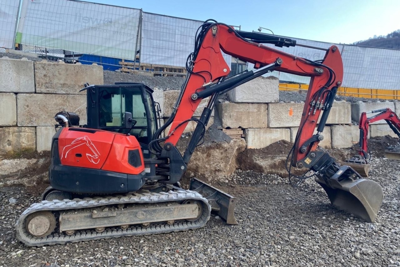 EUROCOMACH ES 950 TR Raupenbagger von der rechten Seite