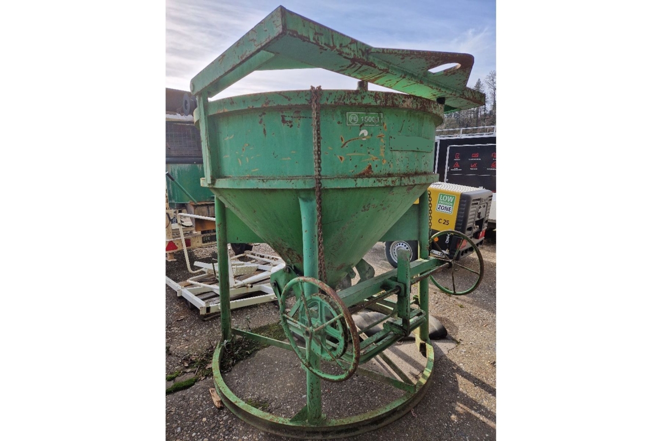 RUBAG Betonkübel BSA1500 in grün