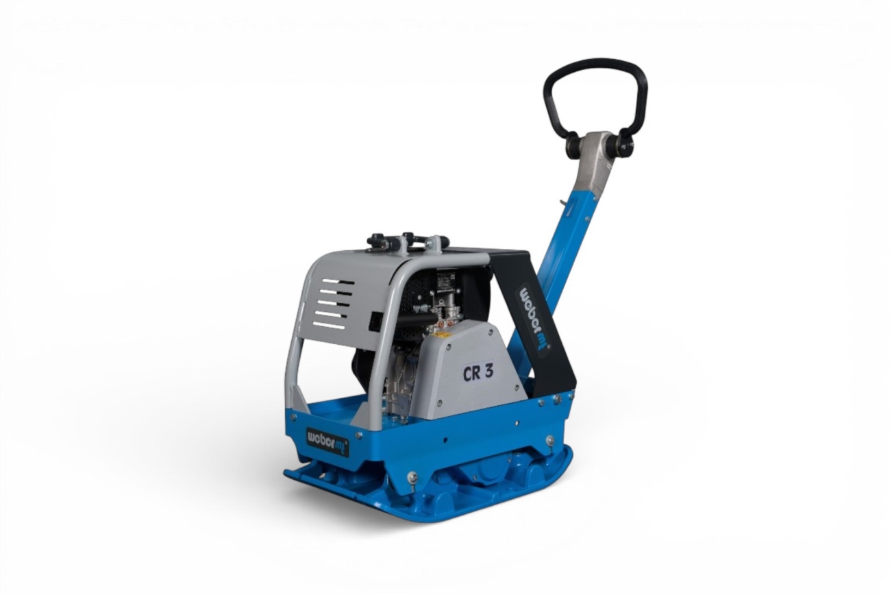 WEBER Vibrationsplatte CR 3 Ruettelplatte Benzin