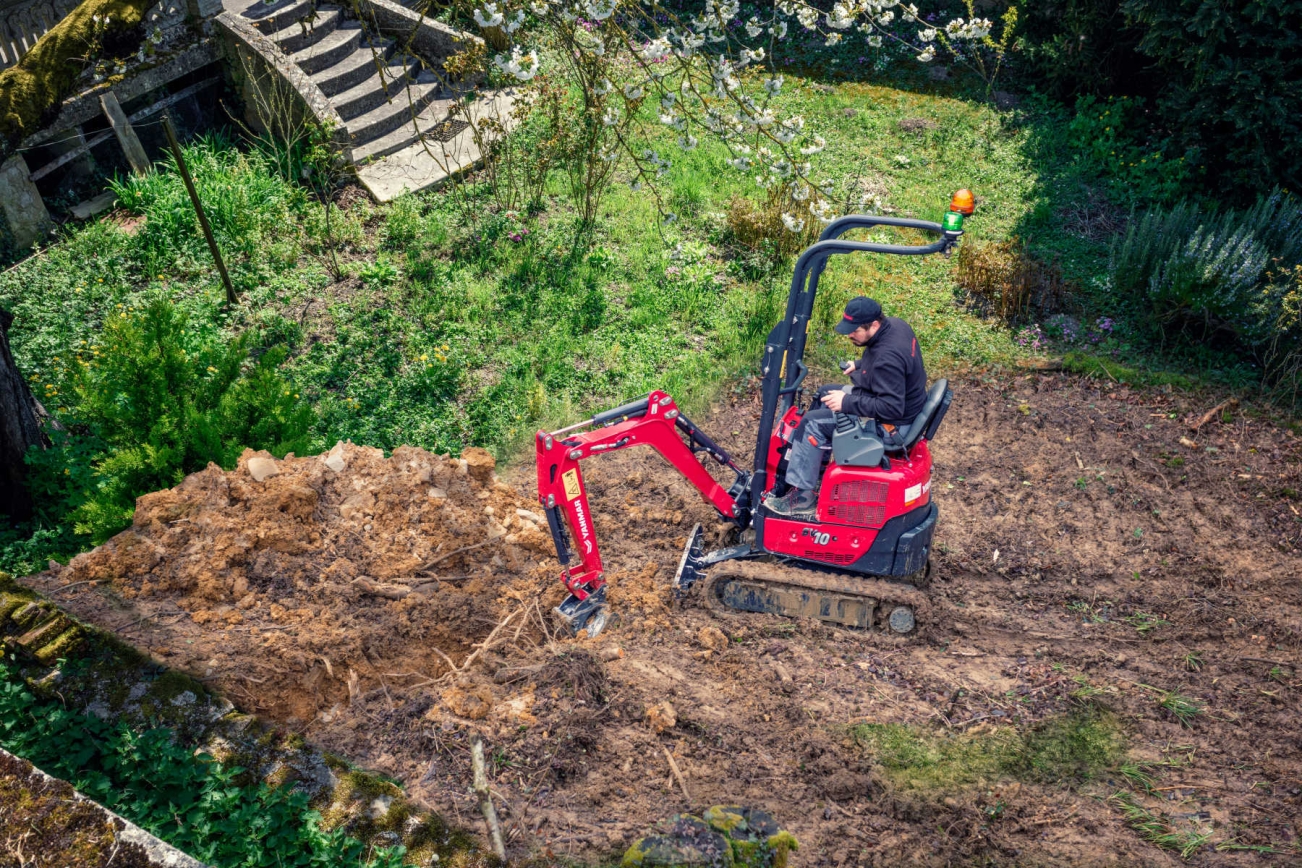 Yanmar Kurzheck Raupenbagger SV10