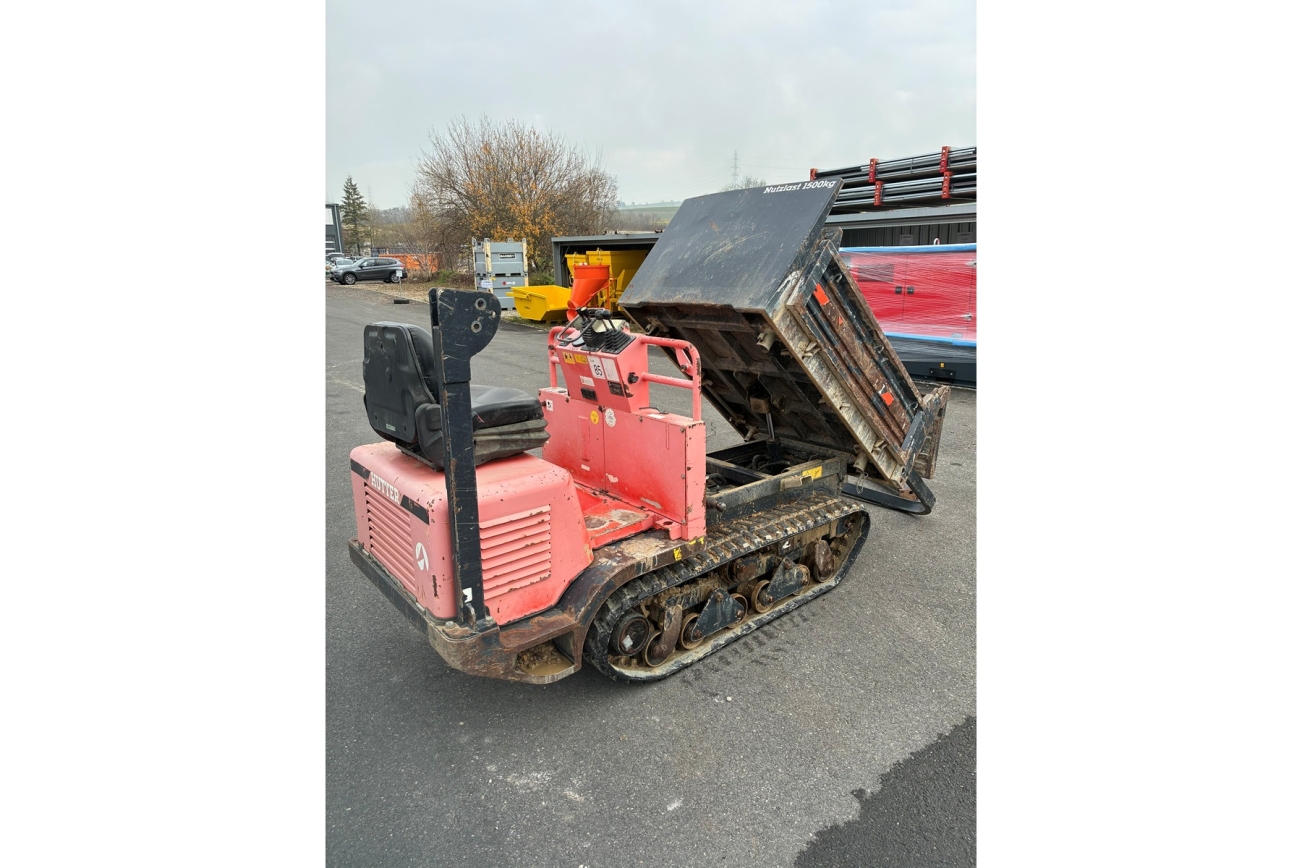 Hutter Raupendumper HUKI 150 H SN 2332 von der rechten Seite