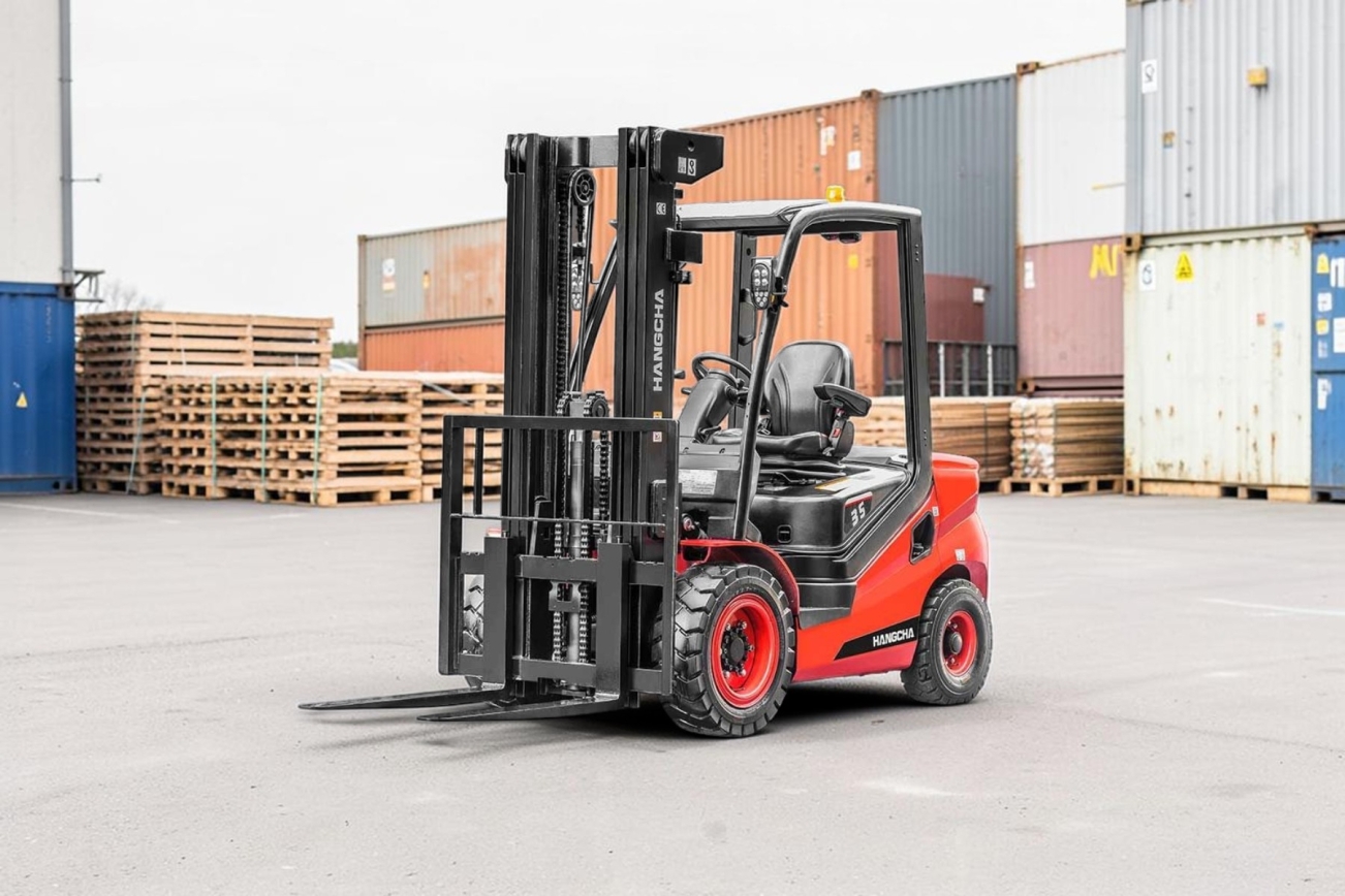 RUBAG Diesel-Stapler Serie XF Einsatzbild