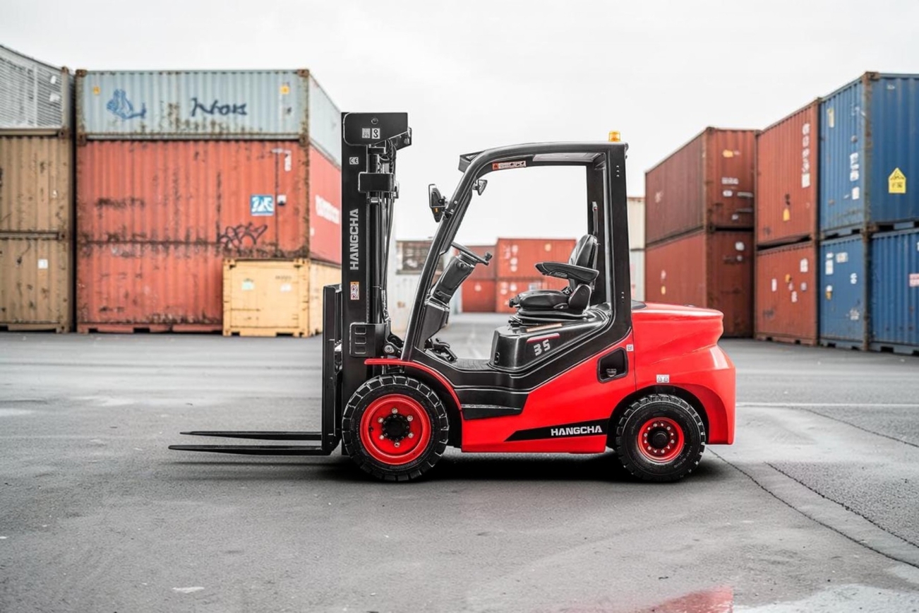 RUBAG Diesel-Stapler Serie XF Einsatzbild