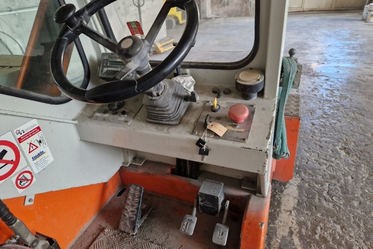 Galizia Elektrokran G60 von innen