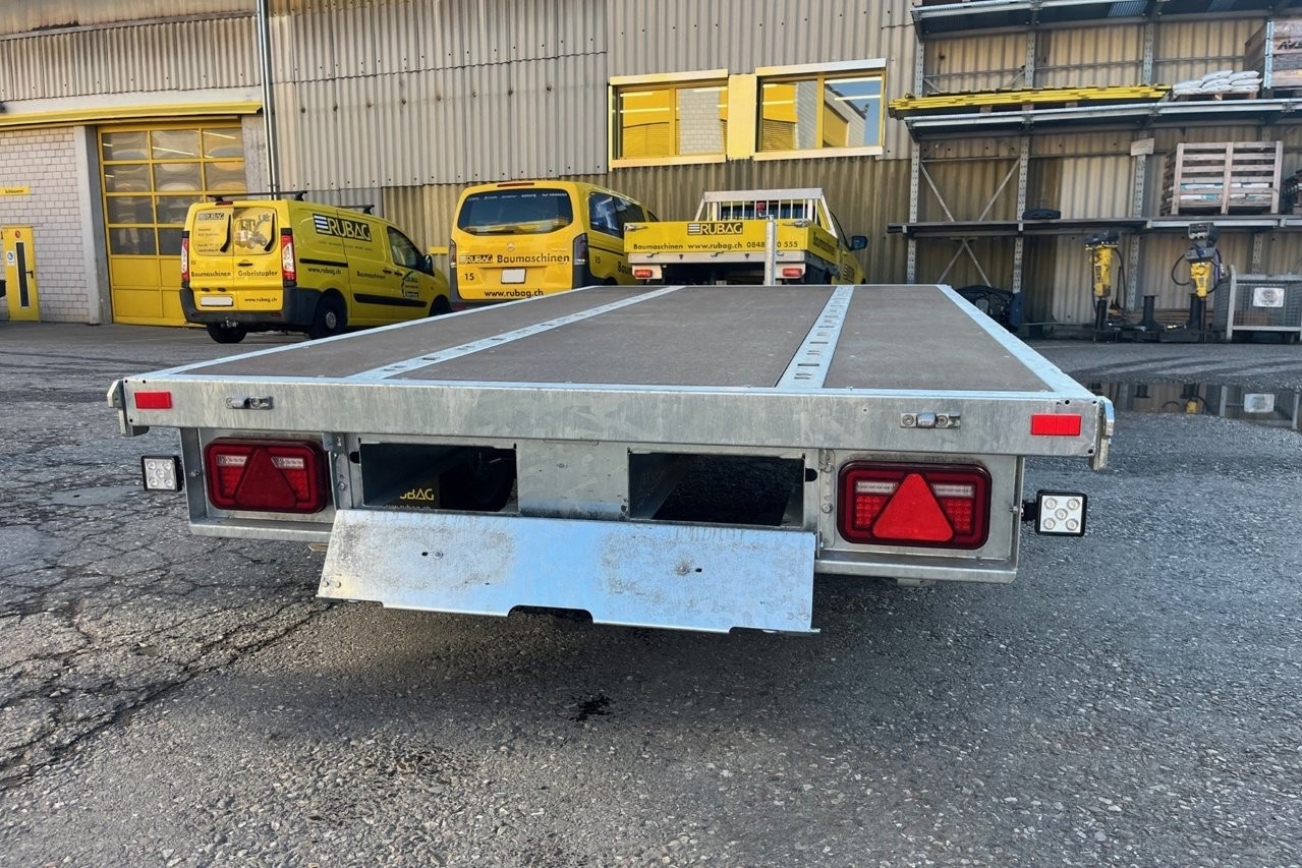RUBAG Plattformanhänger PLT2733 T1N von hinten