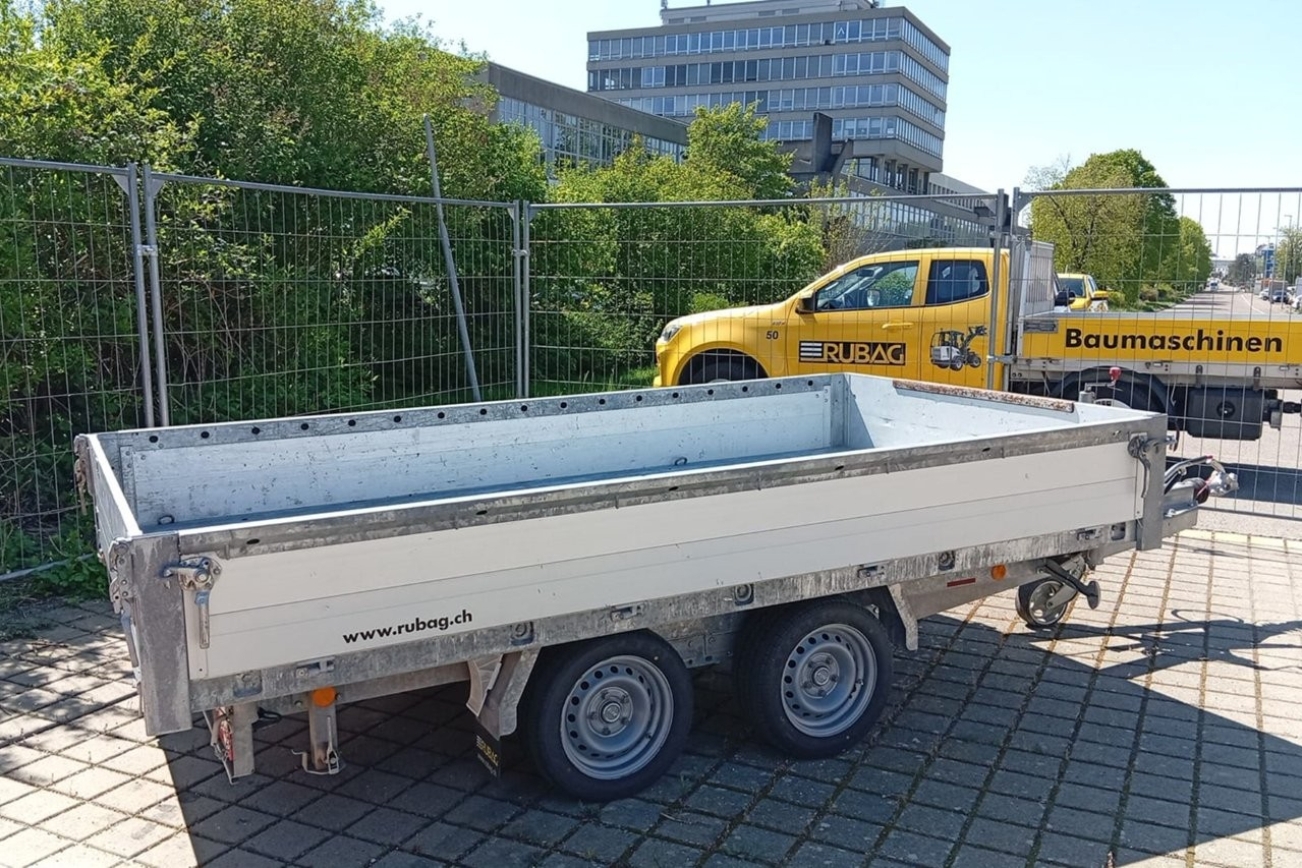 RUBAG Transportanhänger 35K33-T1N von der rechten Seite