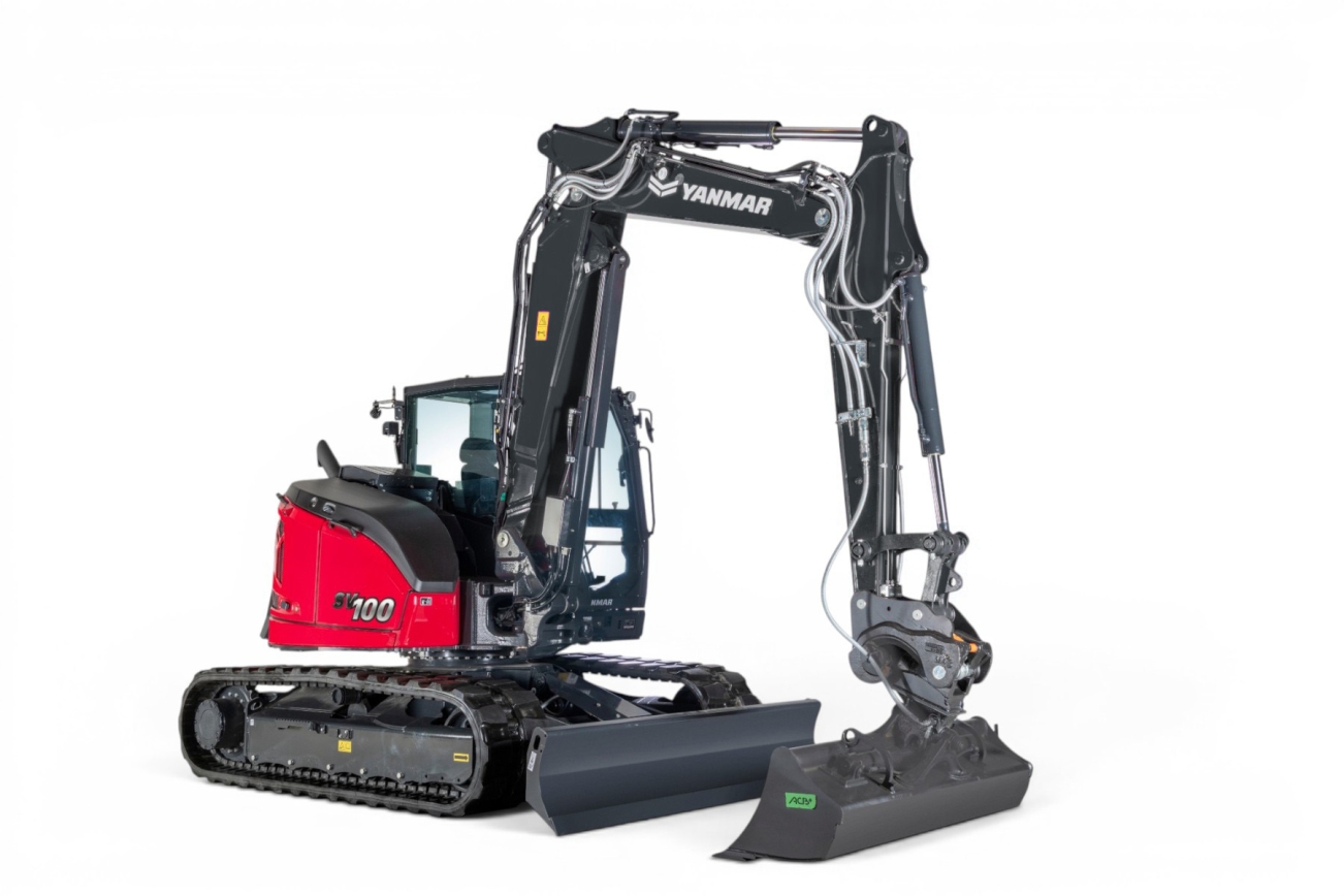 YANMAR Midibagger SV100-7 2PB RUBAG Raupenbagger