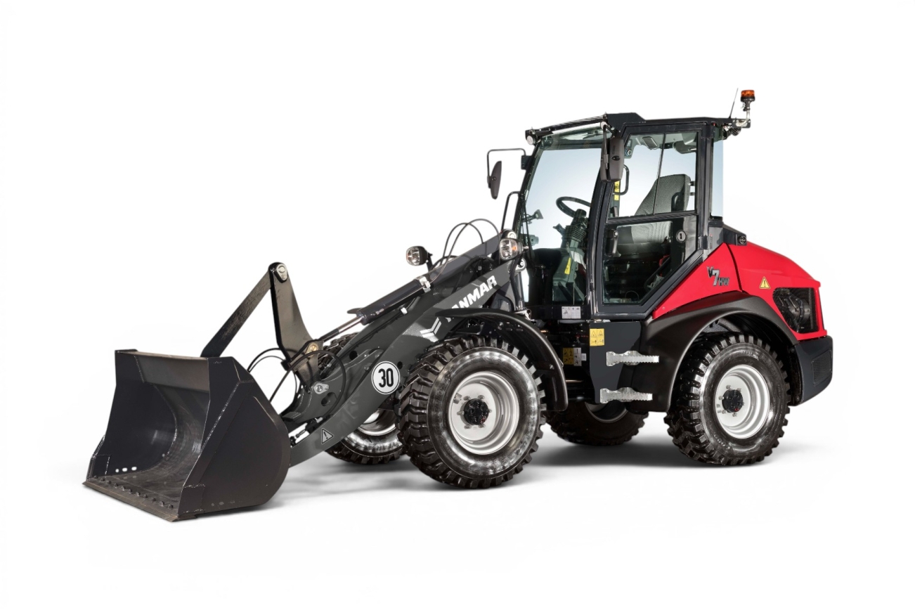 YANMAR Radlader V7 HW mit Heckgewicht