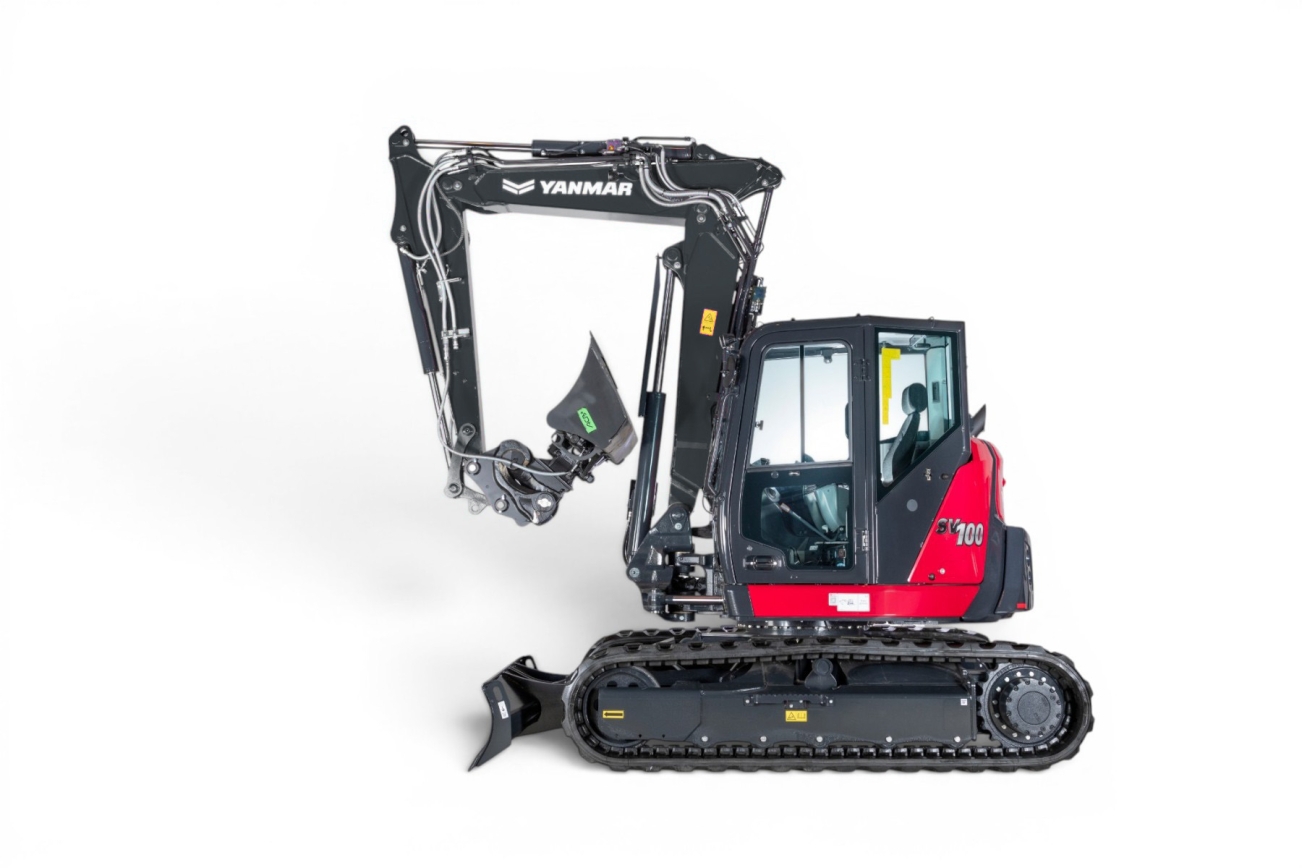 YANMAR Midibagger SV100-7 2PB RUBAG Raupenbagger