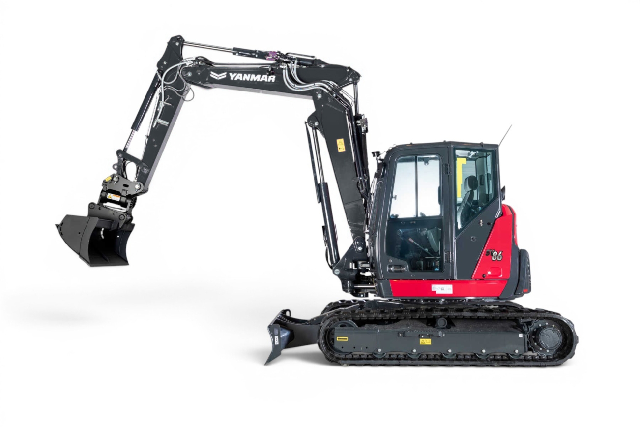 YANMAR Midibagger SV86-7 2PB RUBAG Raupenbagger