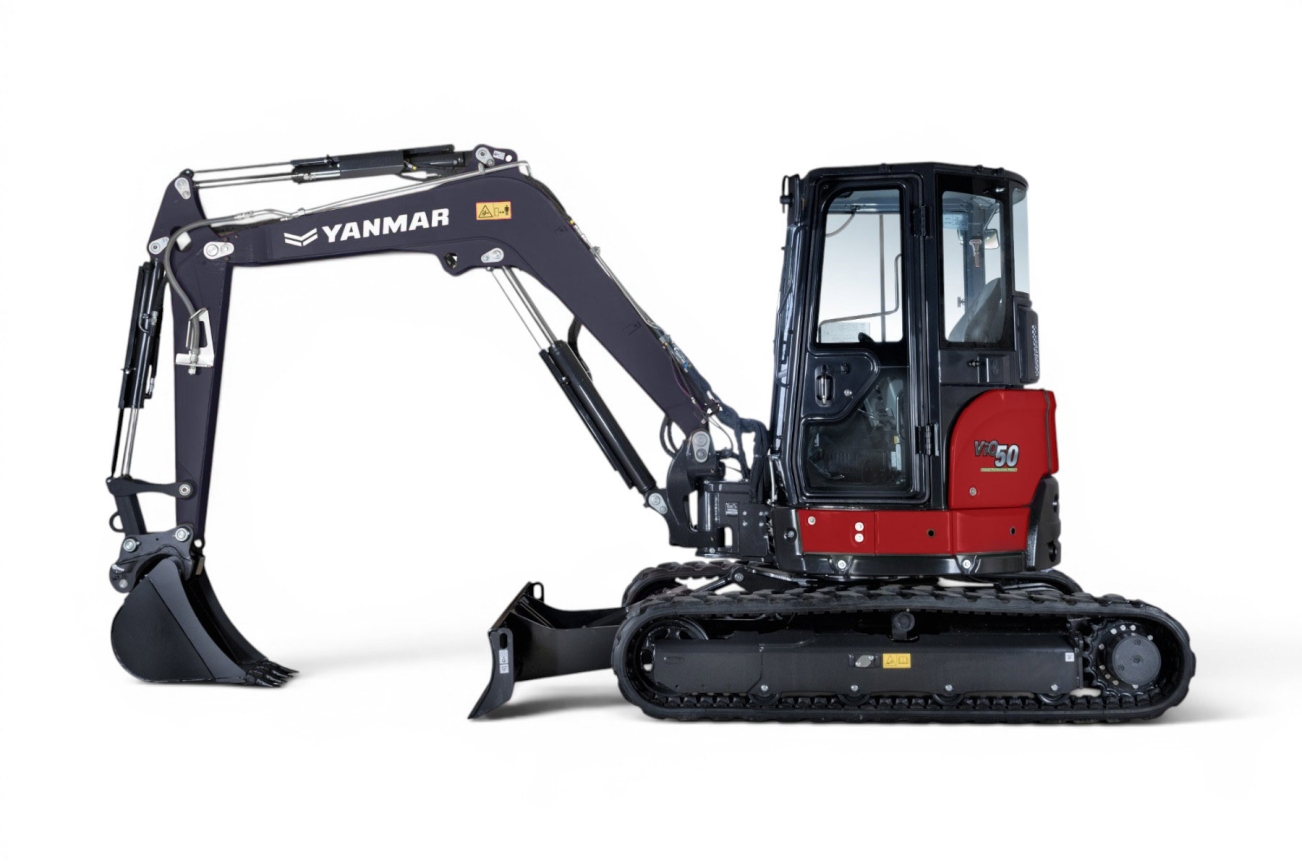 YANMAR Midibagger ViO50 RUBAG Raupenbagger