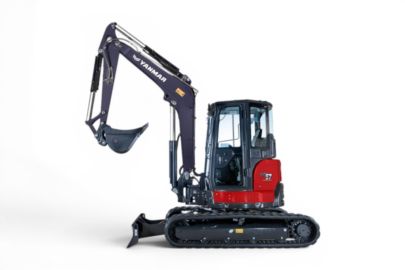 YANMAR Midibagger ViO57 RUBAG Raupenbagger