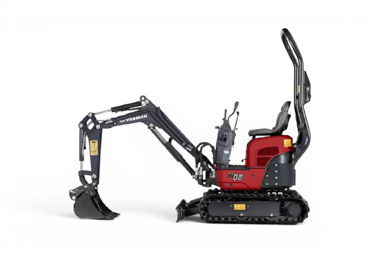 YANMAR Minibagger SV08 RUBAG Raupenbagger