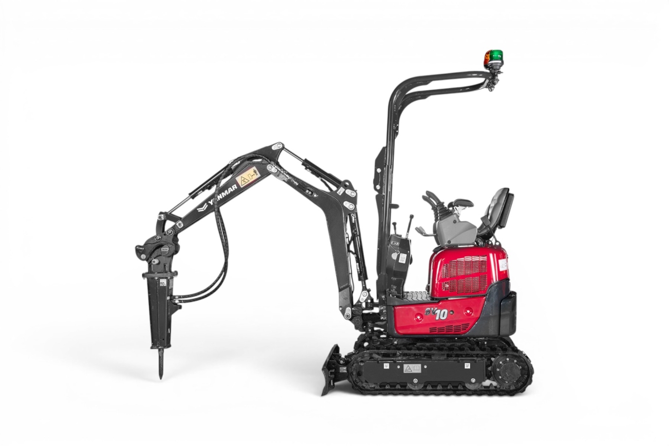 Yanmar Kurzheck Nullheck Raupenbagger SV10 RUBAG