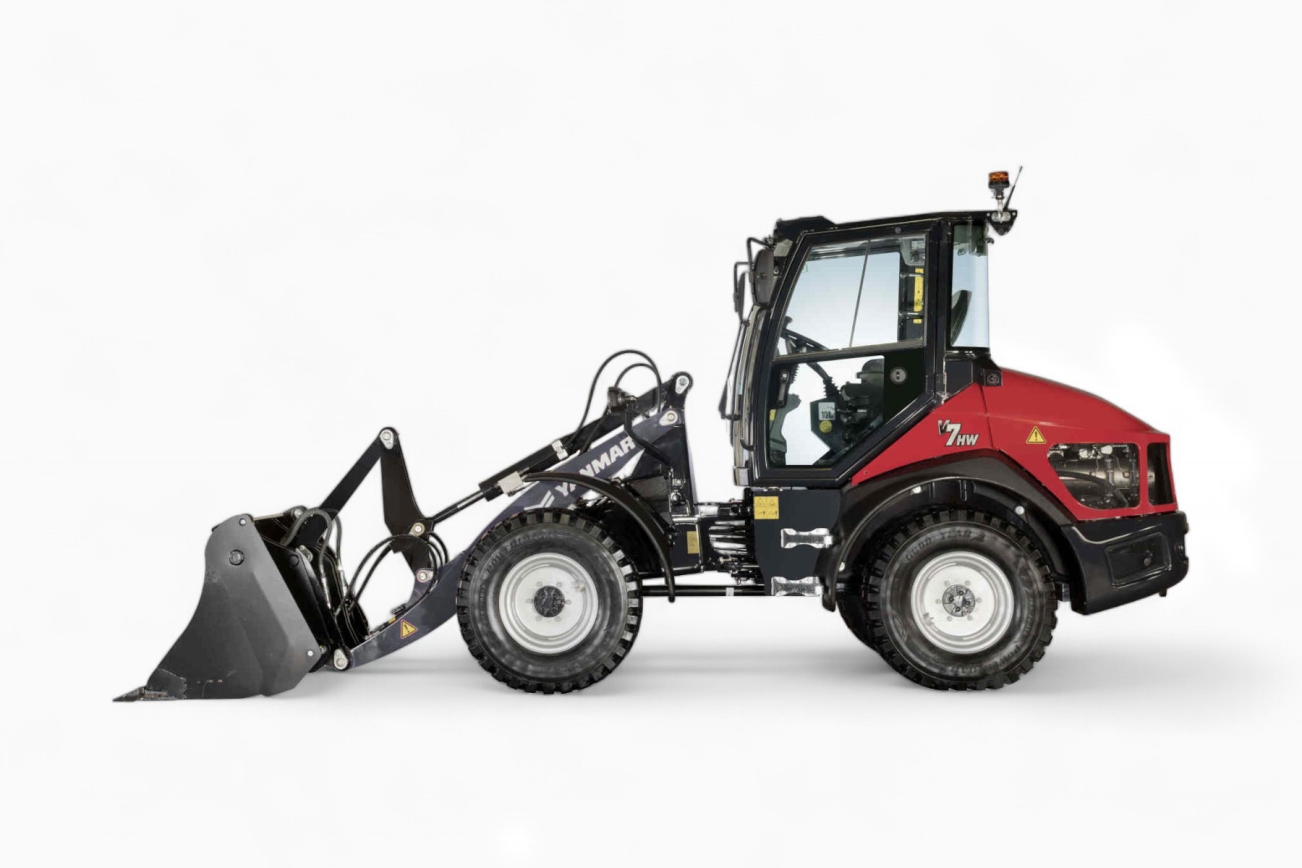 YANMAR Radlader V7 HW mit Heckgewicht