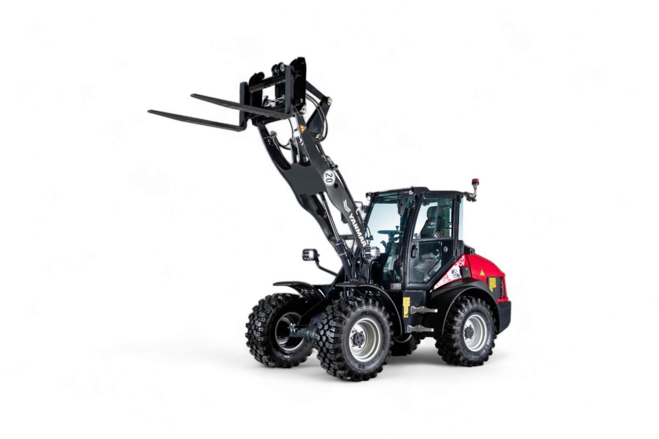 YANMAR Radlader V8e Elektroradlader Elektrolader mit Heckgewicht