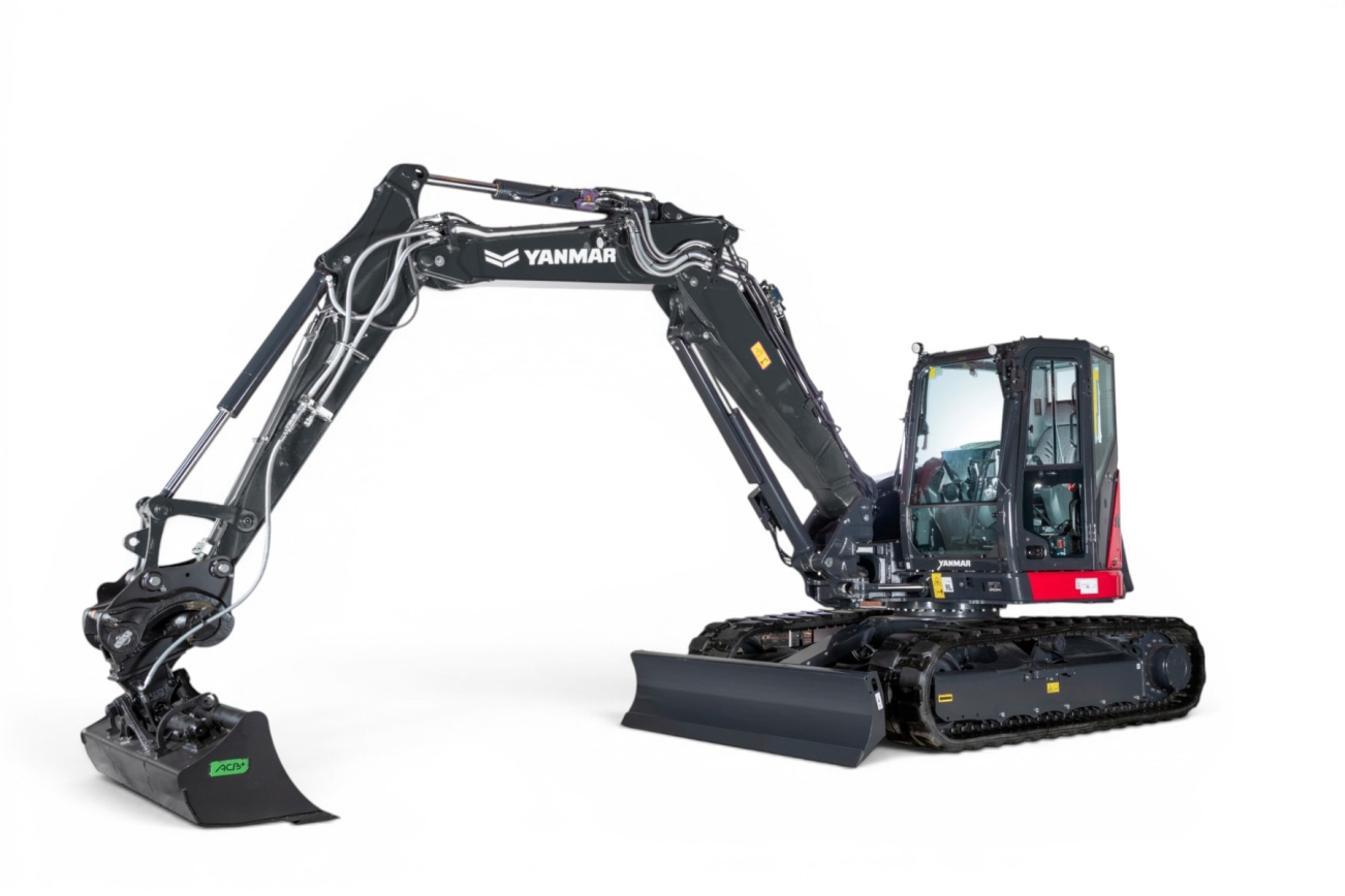 YANMAR Midibagger SV100-7 2PB RUBAG Raupenbagger
