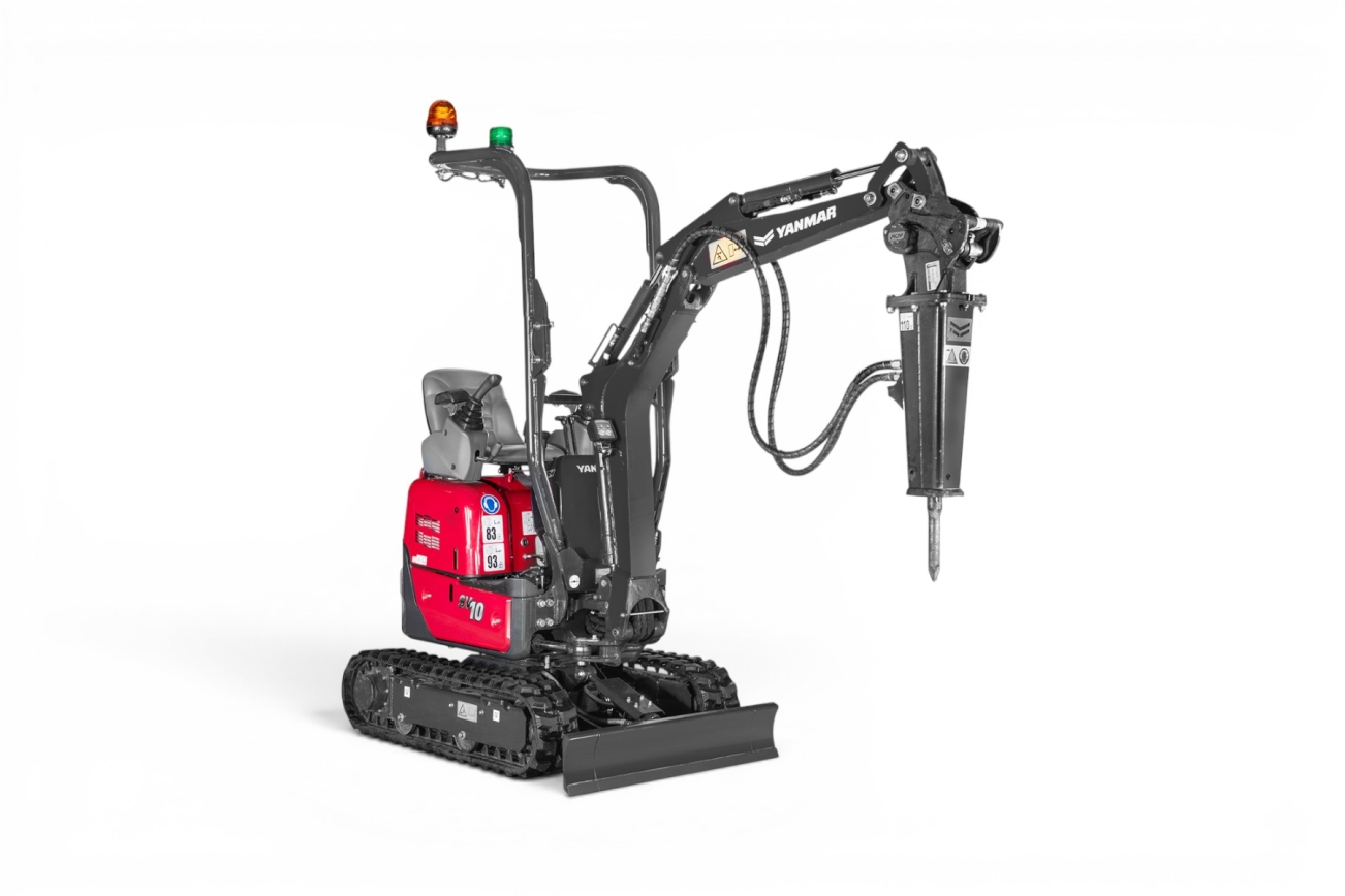 Yanmar Kurzheck Nullheck Raupenbagger SV10 RUBAG