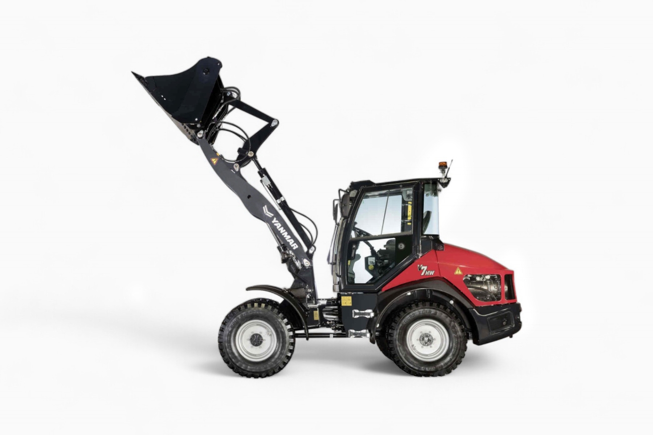 YANMAR Radlader V7 HW mit Heckgewicht